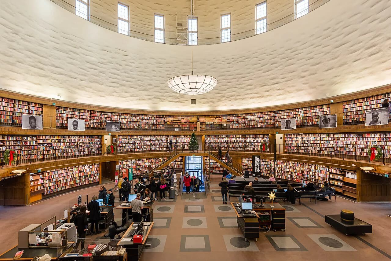 Stockholm Public Library: Visiting Asplund's Rotunda