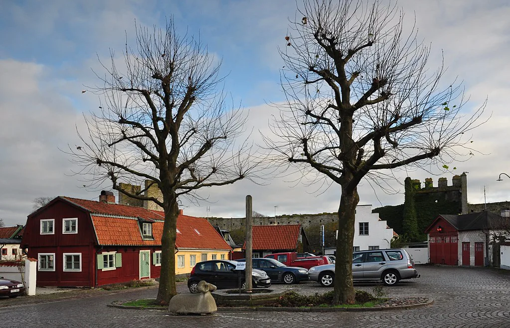 Klinttorget in Visby, Gotland.