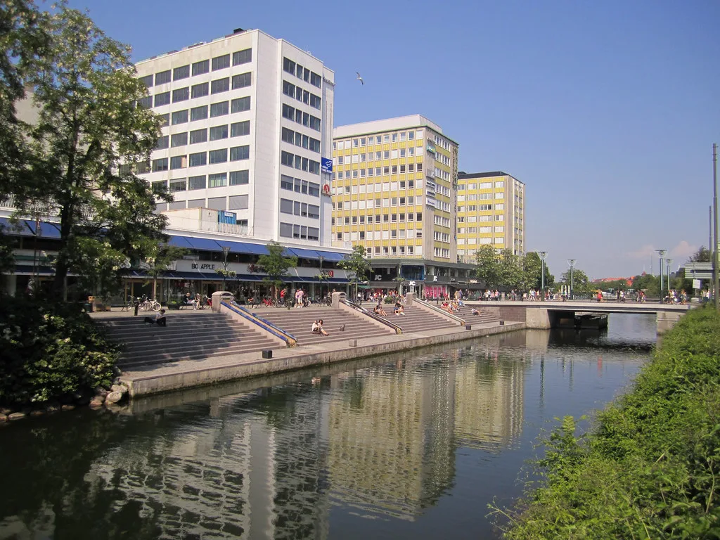 A canal development in Malmö.