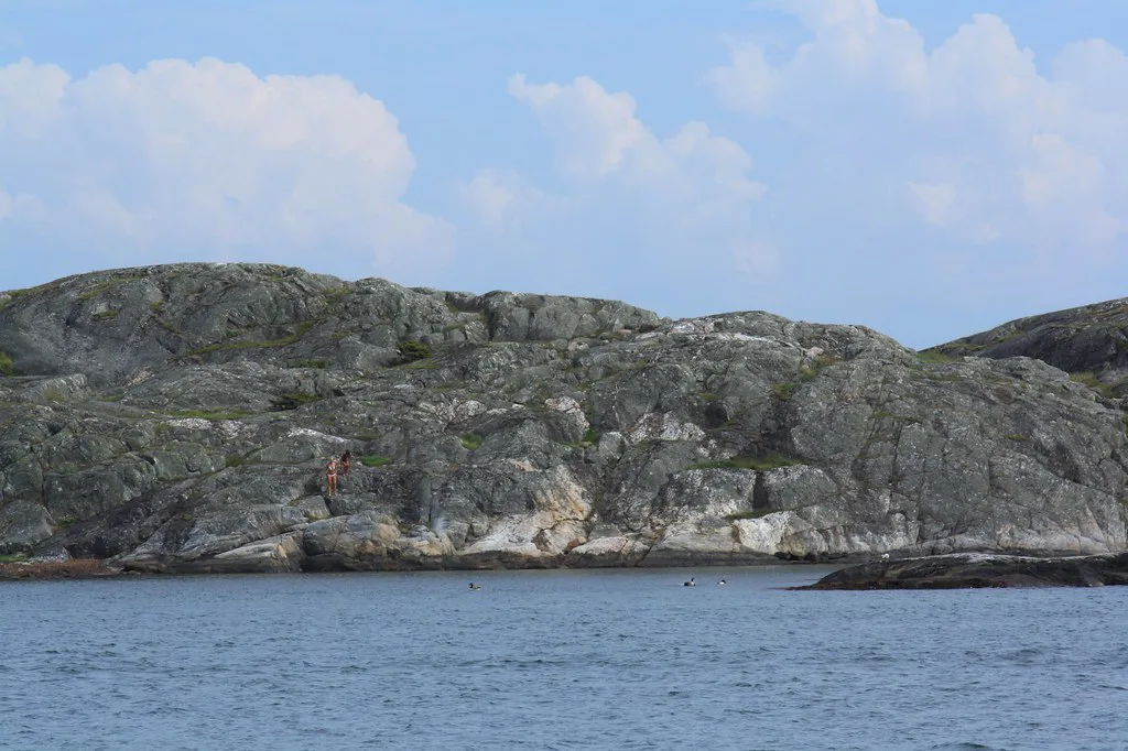 Granite rocks in the Swedish archipelago.