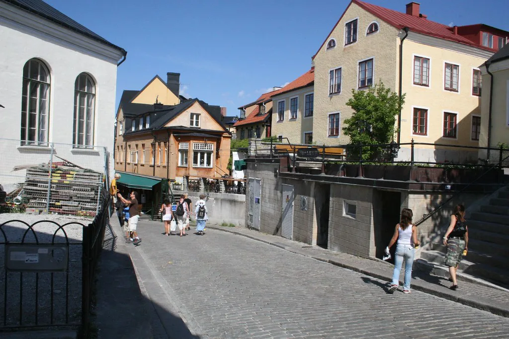 A street in Visby.