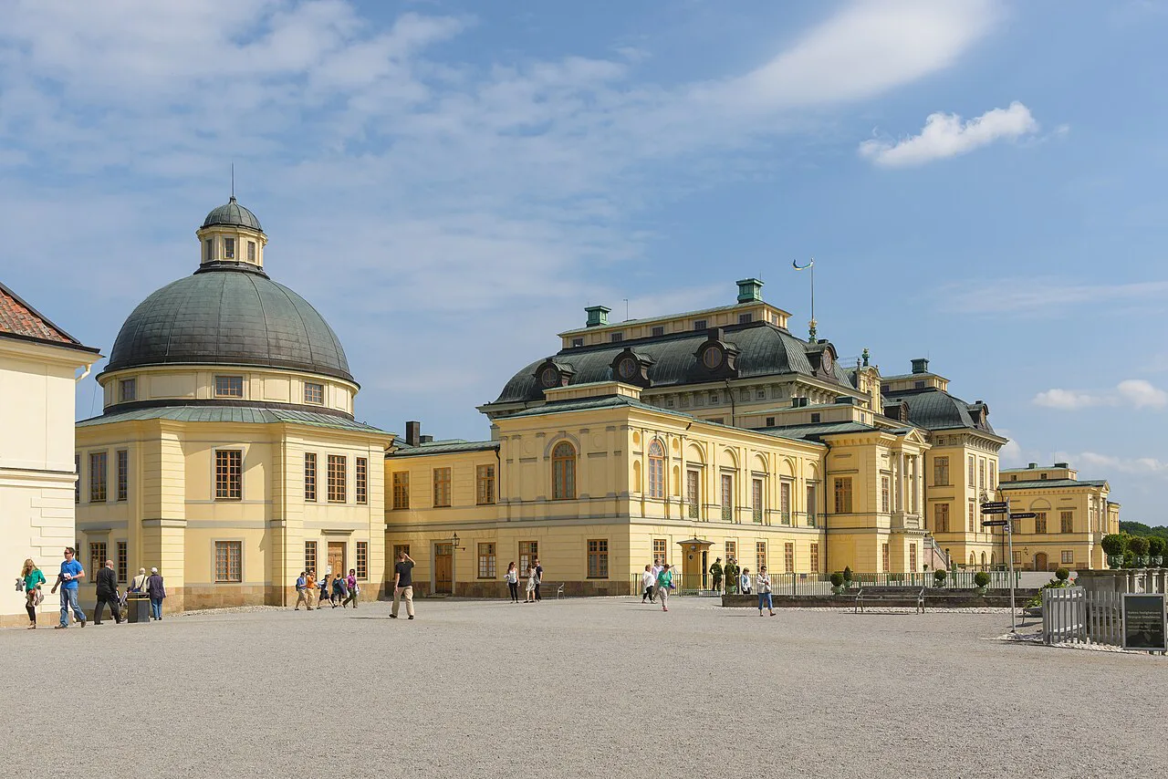 Drottningholm Palace in June.