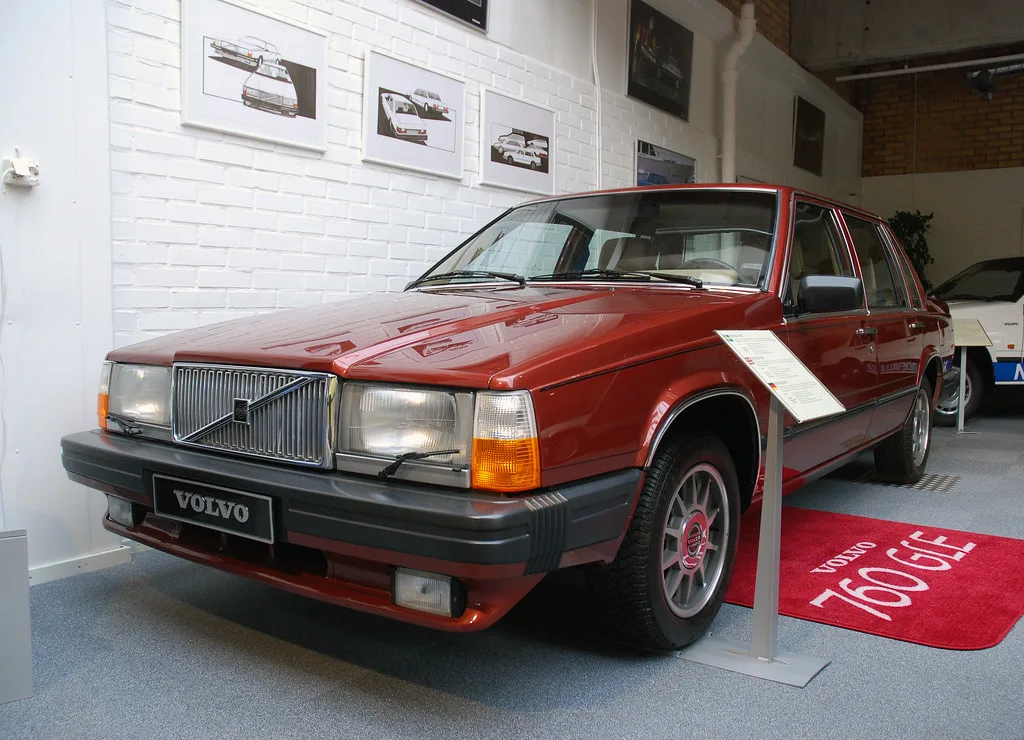 A classic Volvo in the Gothenburg City Museum.
