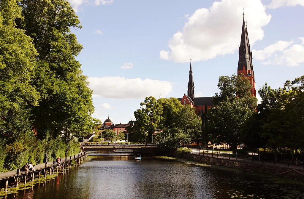 Destination view: Uppsala, Sweden. Resized and converted to WebP.