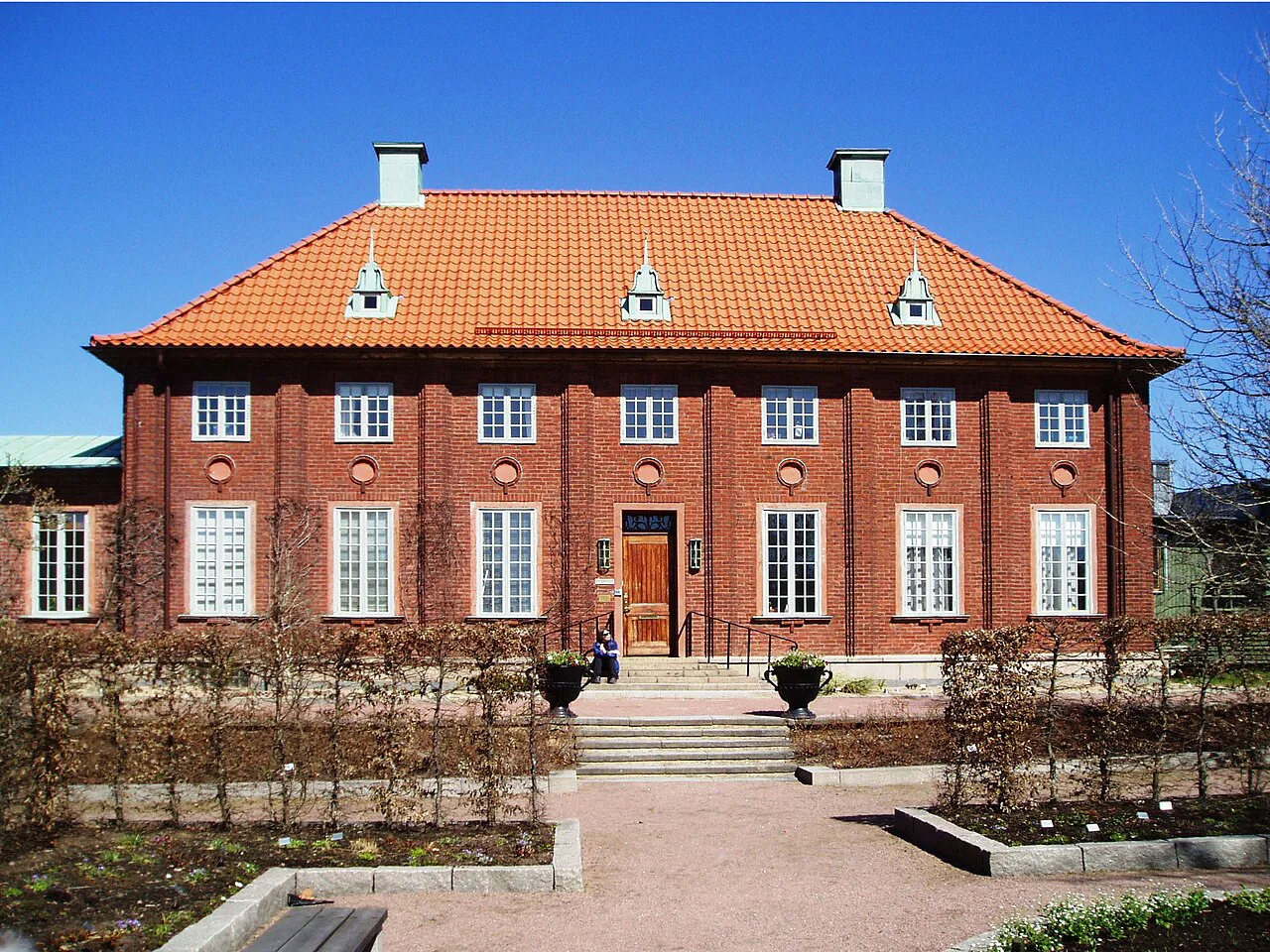 The Gothenburg Botanical Garden office building.