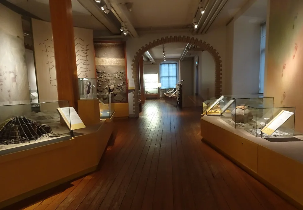 A gallery in the Gothenburg City Museum.