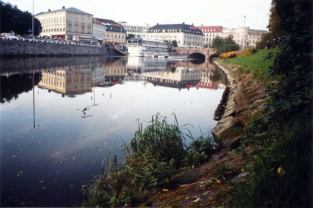 The Vallgraven moat canal, Gothenburg.