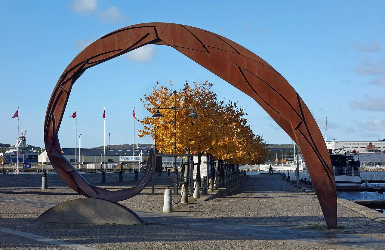 The Shell sculpture by Gothenburg Opera.