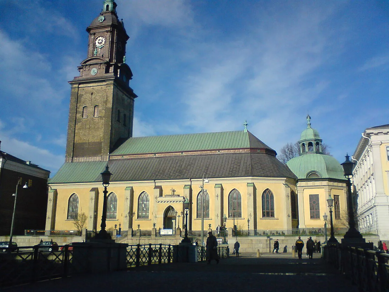 The German Church seen from the south, Gothenburg.