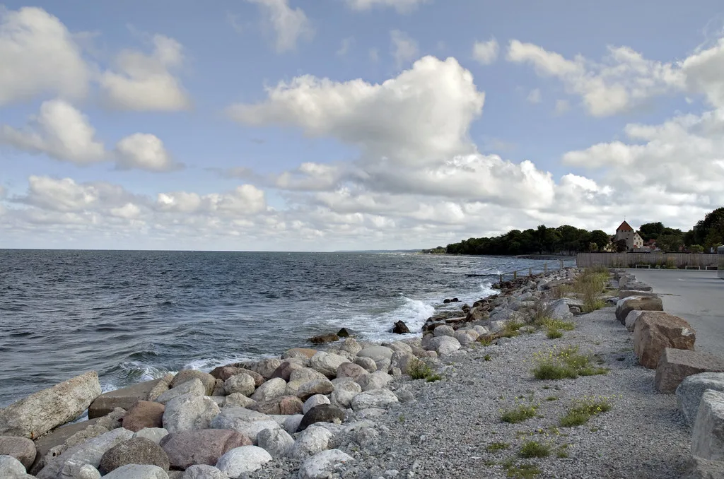 The Gotland coast.