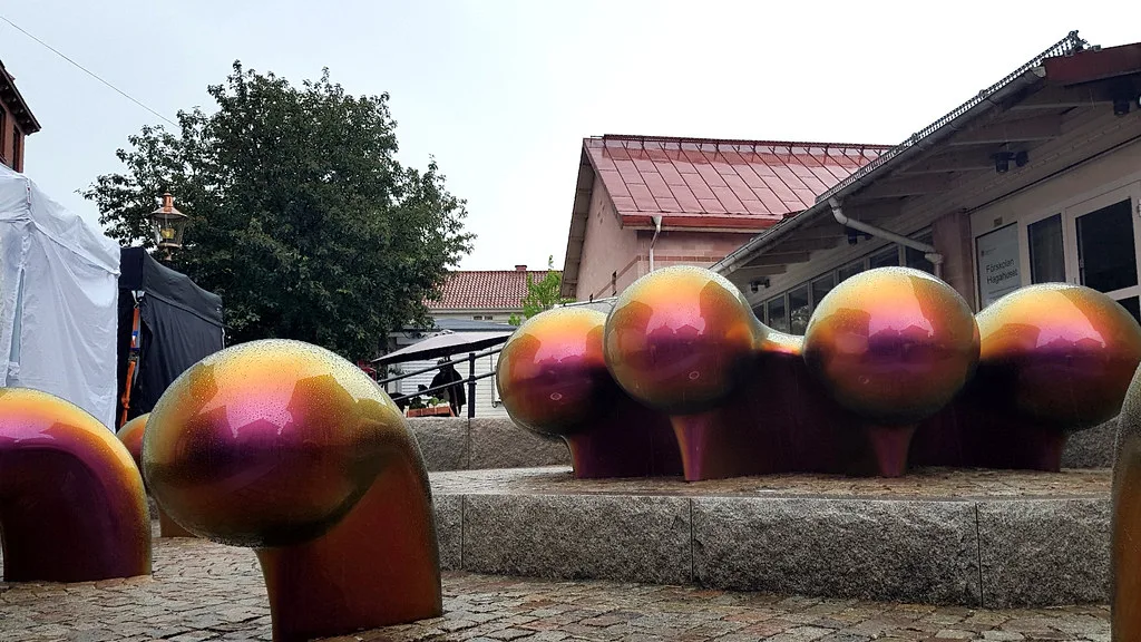 A sculpture in Haga, Gothenburg.