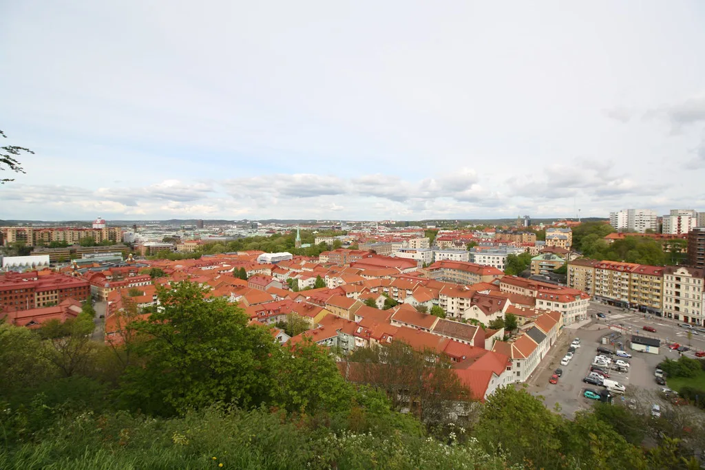 Haga's rooftops, Gothenburg.