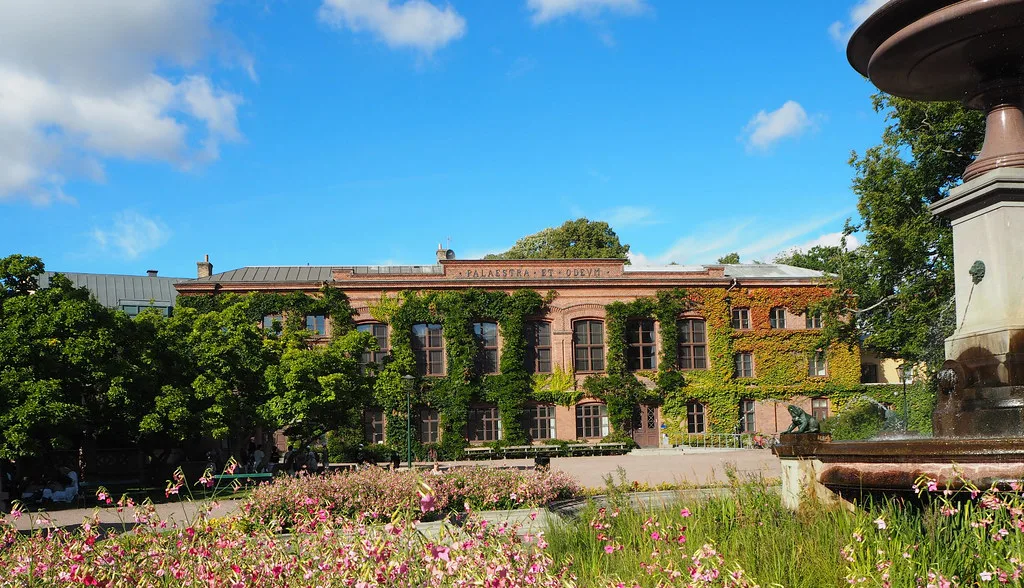 Lund University's grounds.