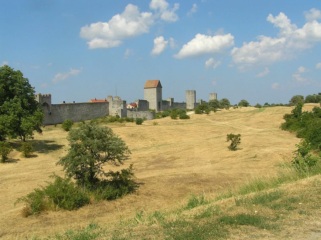 Visby's city wall, Gotland.
