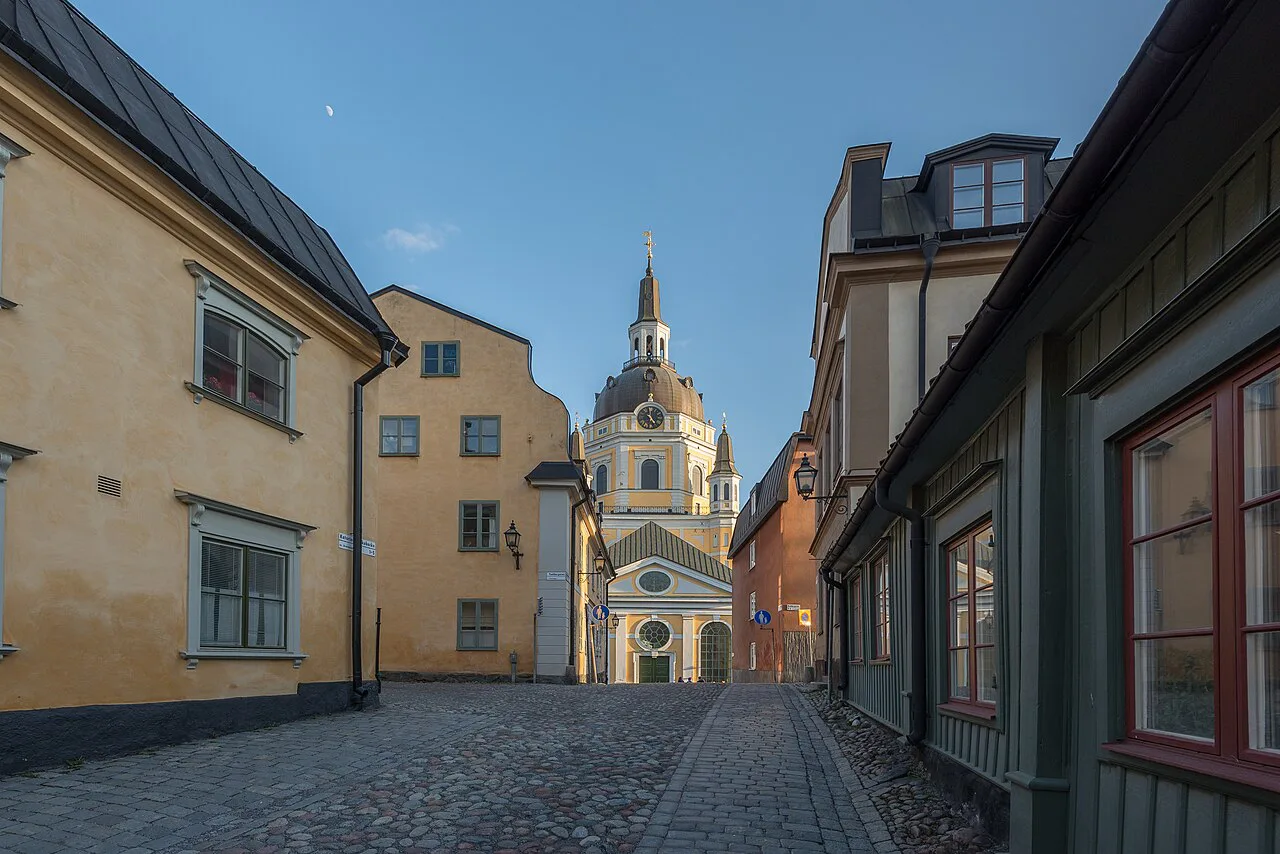 Katarina kyrkobacke leading to Katarina Church, Stockholm.