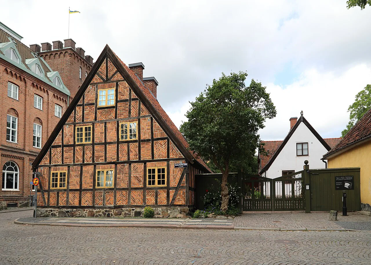A half-timbered house at Kulturen, Lund.