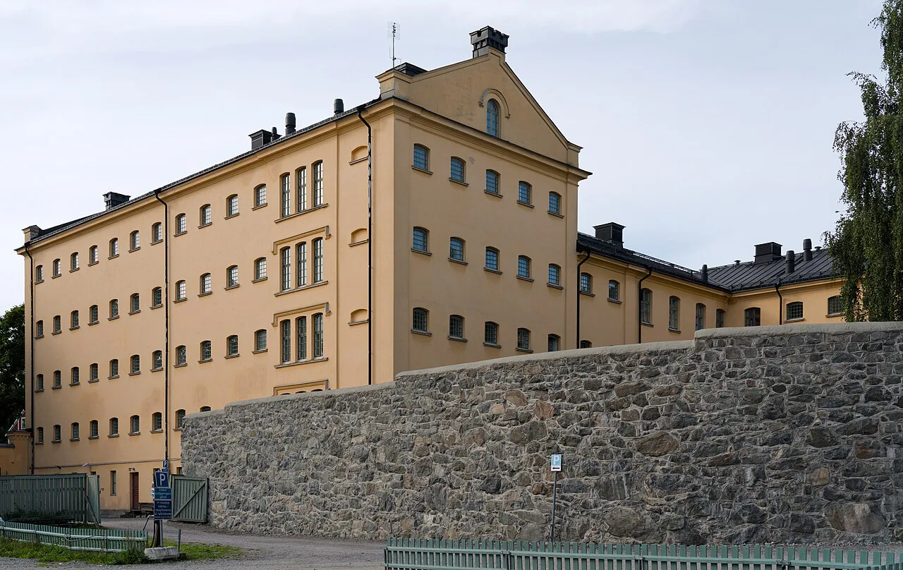 Långholmen's former prison buildings, Stockholm.