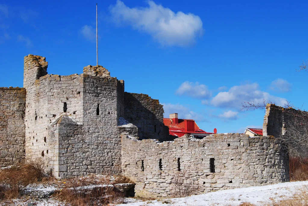 Visby's city wall, Gotland.