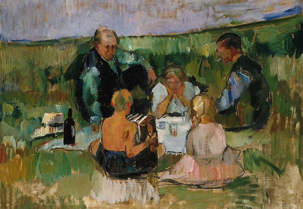 Summer, a painting by Henrik Lund.