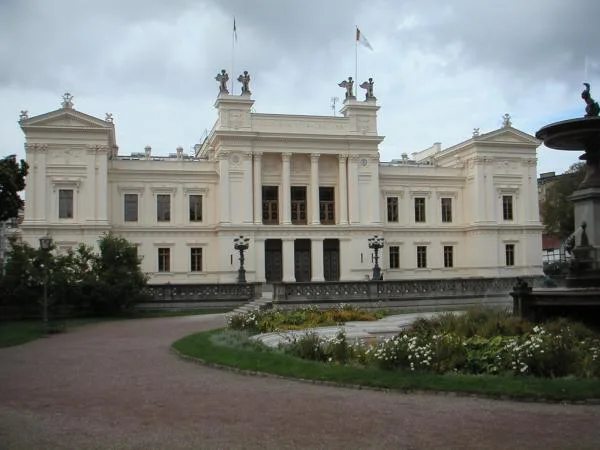 The main building of Lund University.