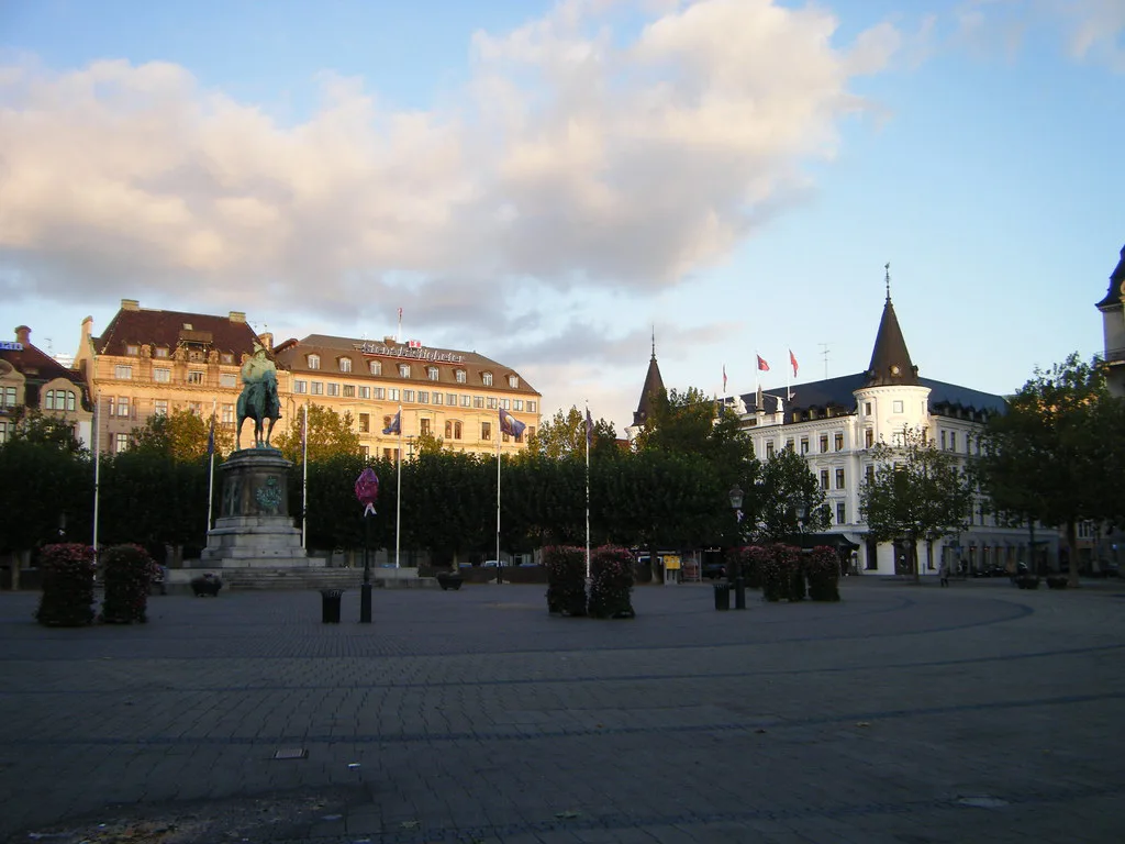 Stortorget and the city hall, Malmö.