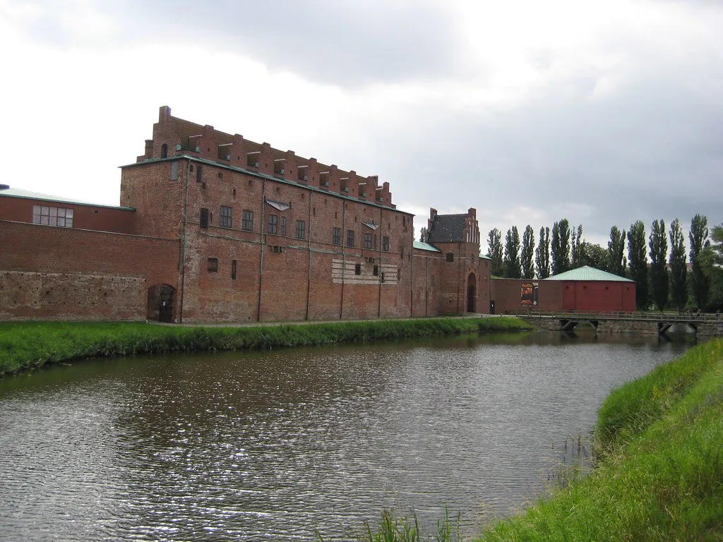 Malmöhus Castle and its moat.
