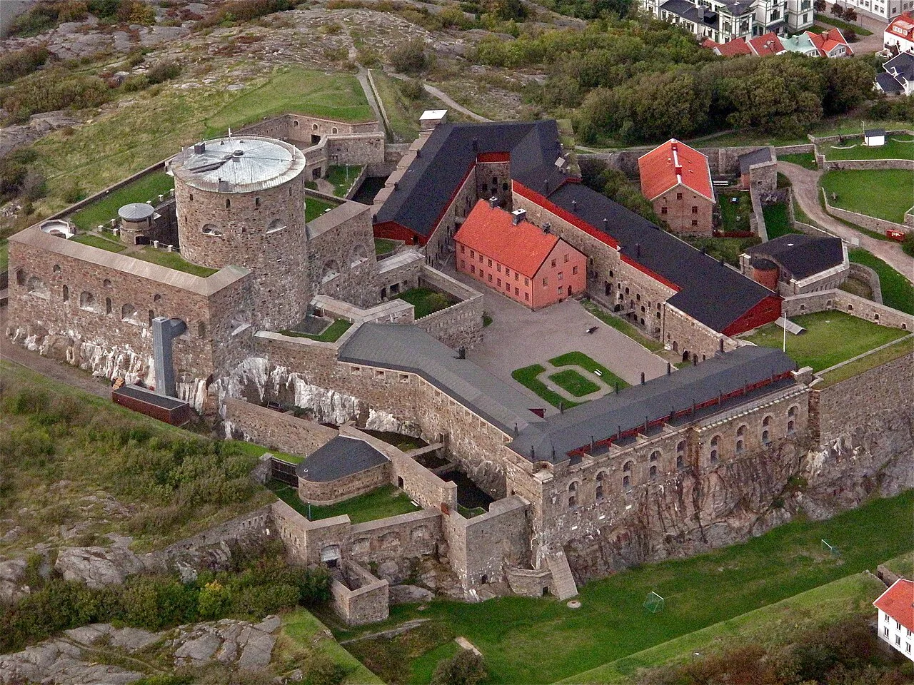 Carlsten Fortress above Marstrand.