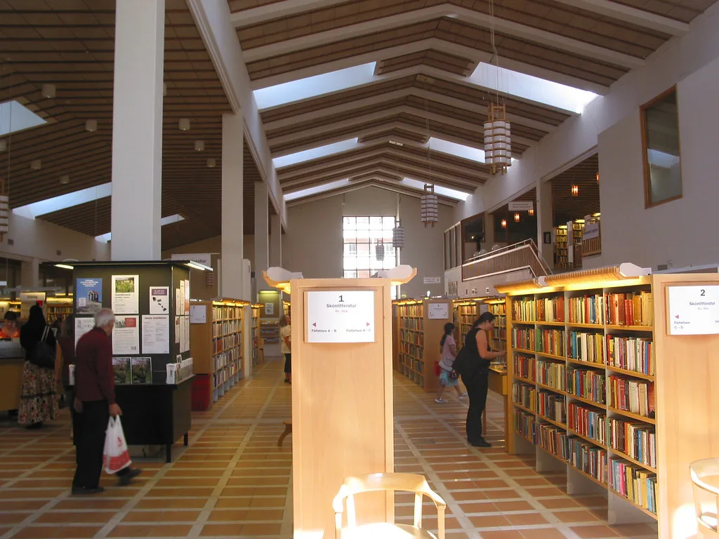Uppsala City Library.