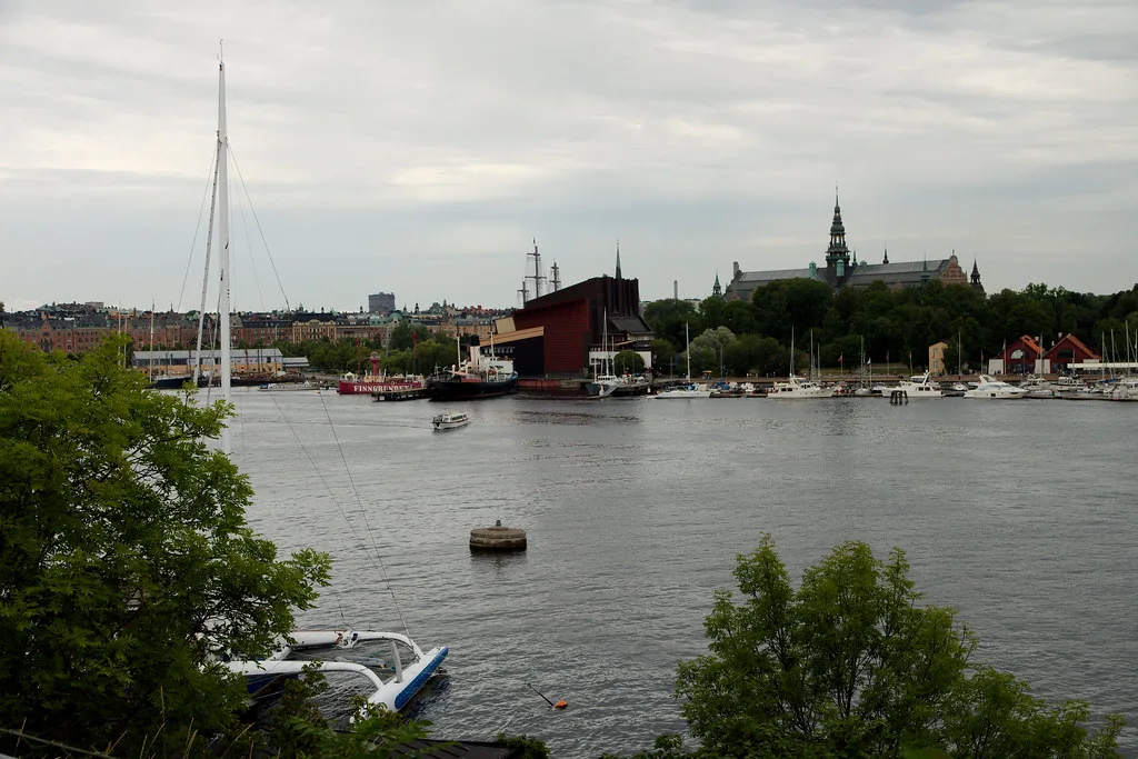 Djurgården across the water, Stockholm.
