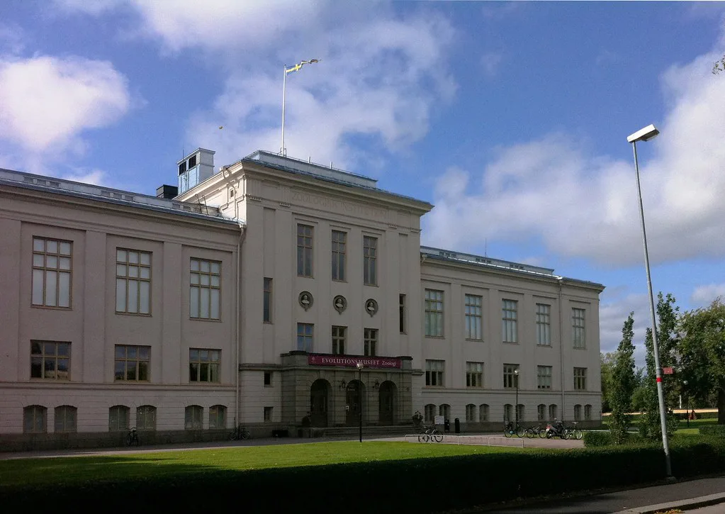 Venue view: zoology display at Evolutionsmuseet, Uppsala Resized and converted to WebP.