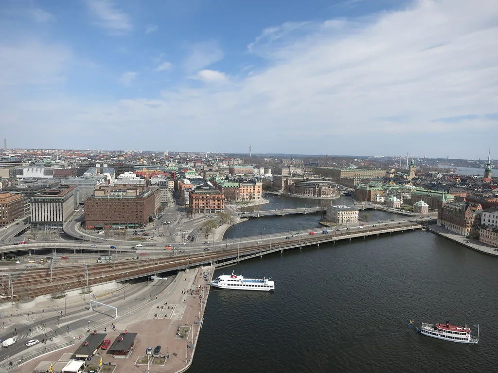 Stockholm from above.