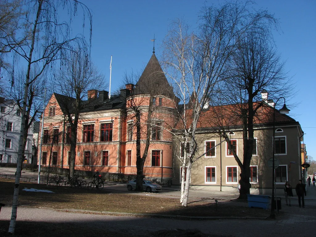 A historic building in Uppsala.
