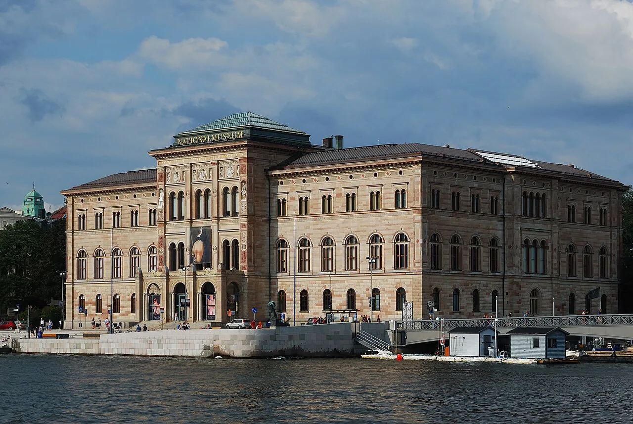 Nationalmuseum on the Blasieholmen waterfront, Stockholm.