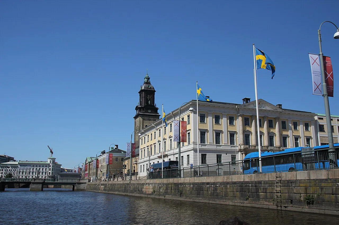 Nordstaden and the Stora Hamnkanalen, Gothenburg.