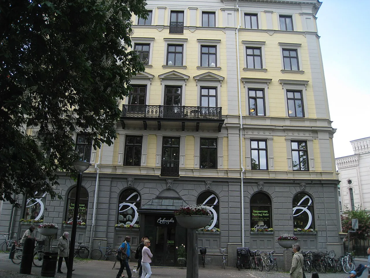 Buildings on Berzelii Park, Stockholm.