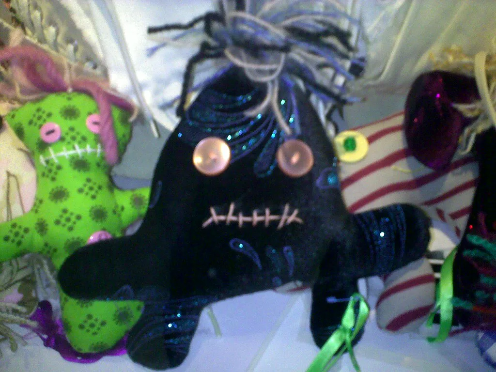 A craft display in the Röhsska Museum, Gothenburg.