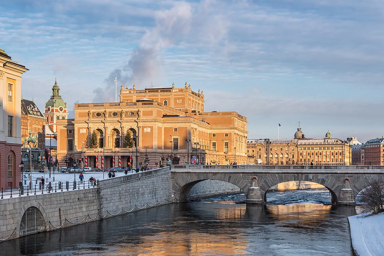 The Royal Swedish Opera, Stockholm.