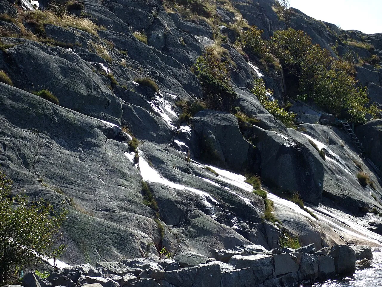 Rocks at Saltholmen, Gothenburg.