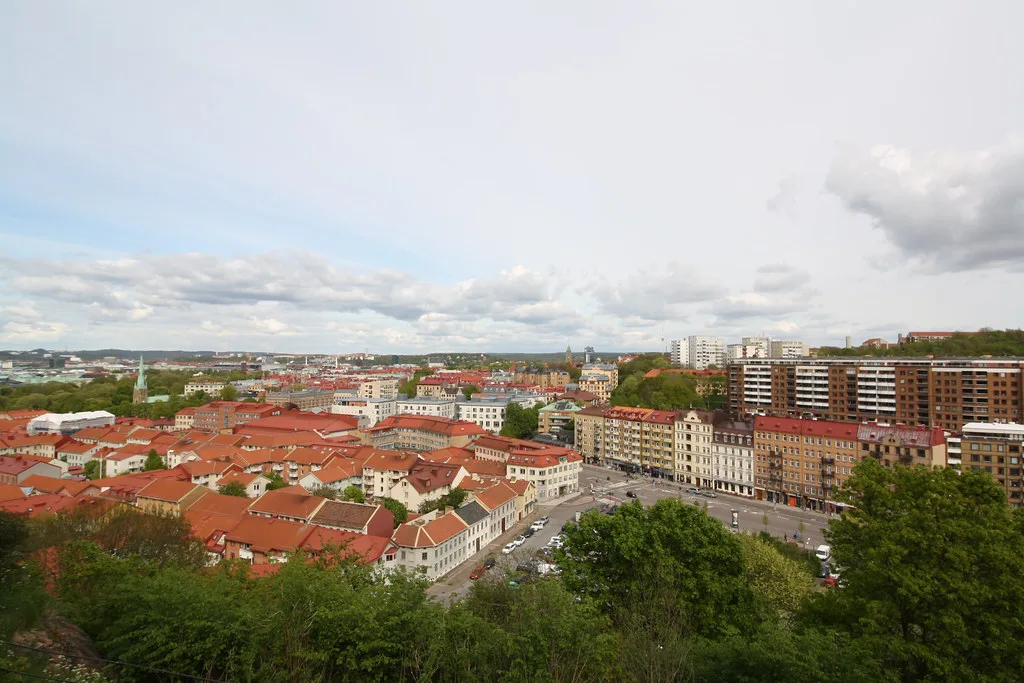 Haga and Vasastan from above, Gothenburg.