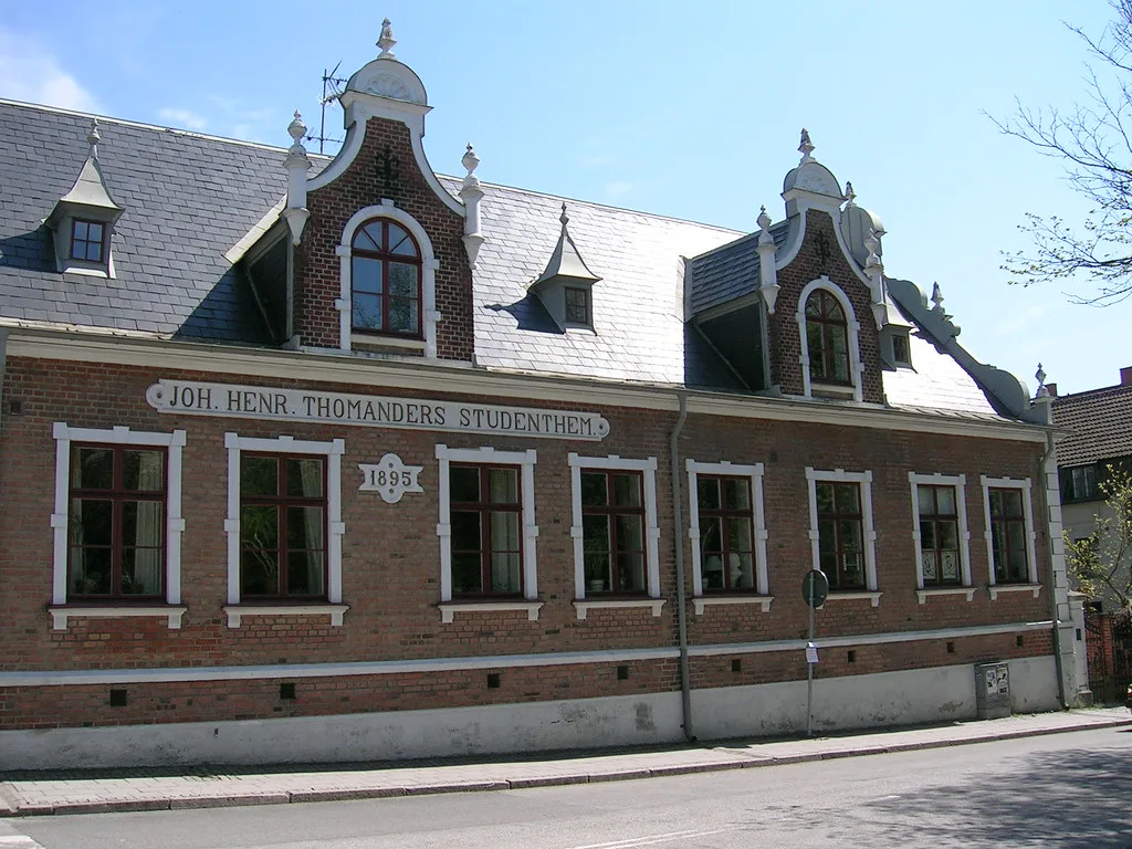 An older Lund University building.