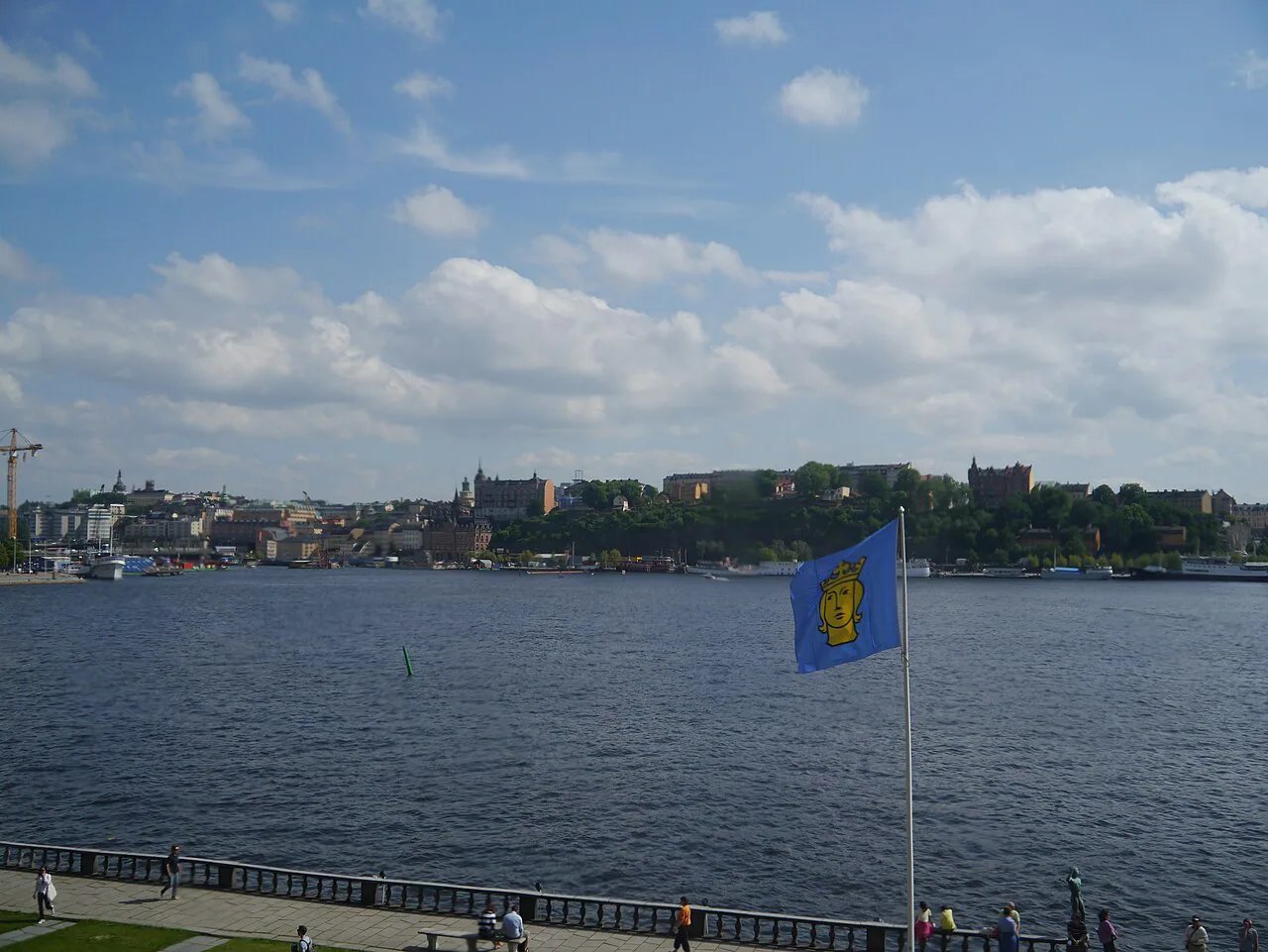 Södermalm seen from City Hall, Stockholm.