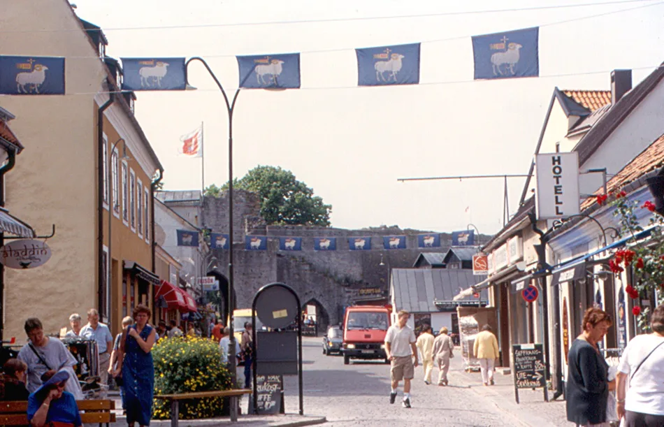 Adelsgatan in Visby.