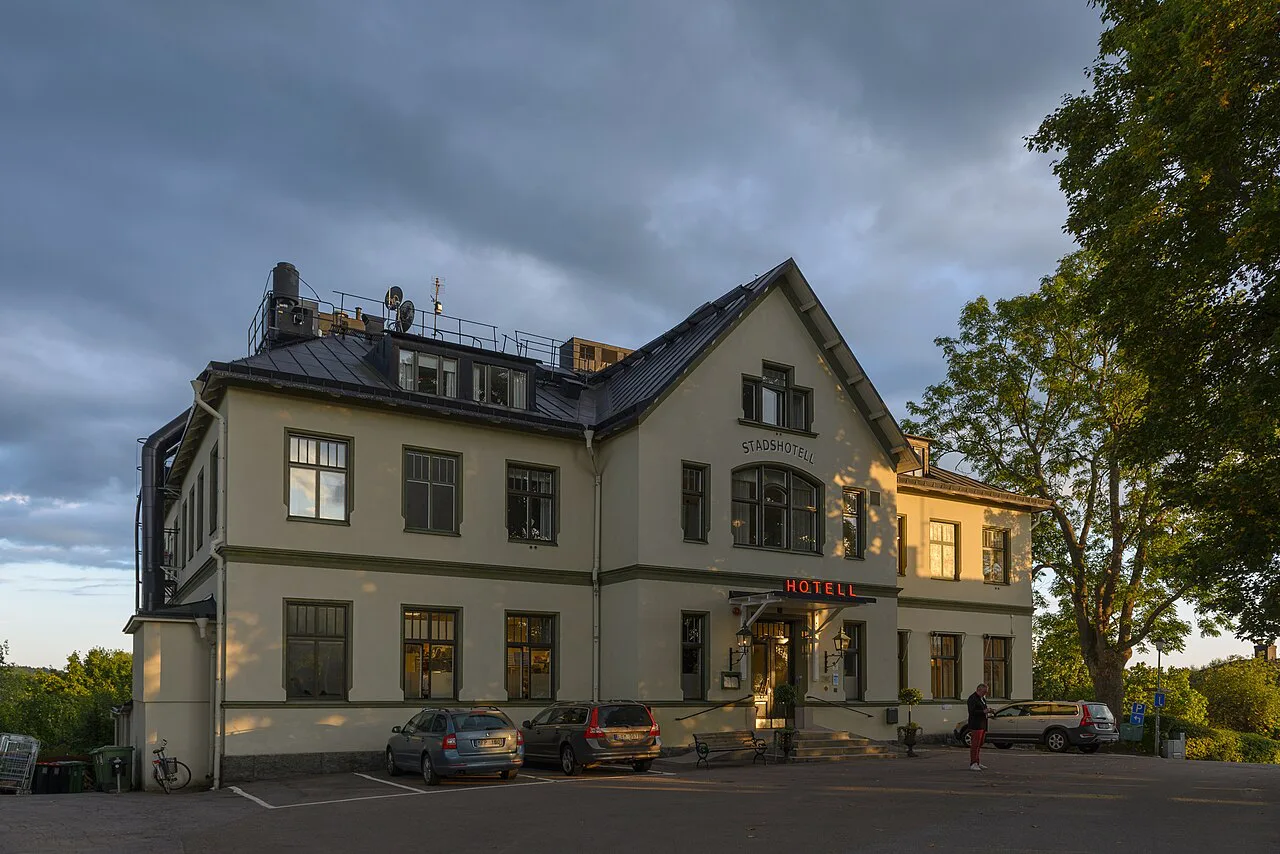 A historic building in Sigtuna.