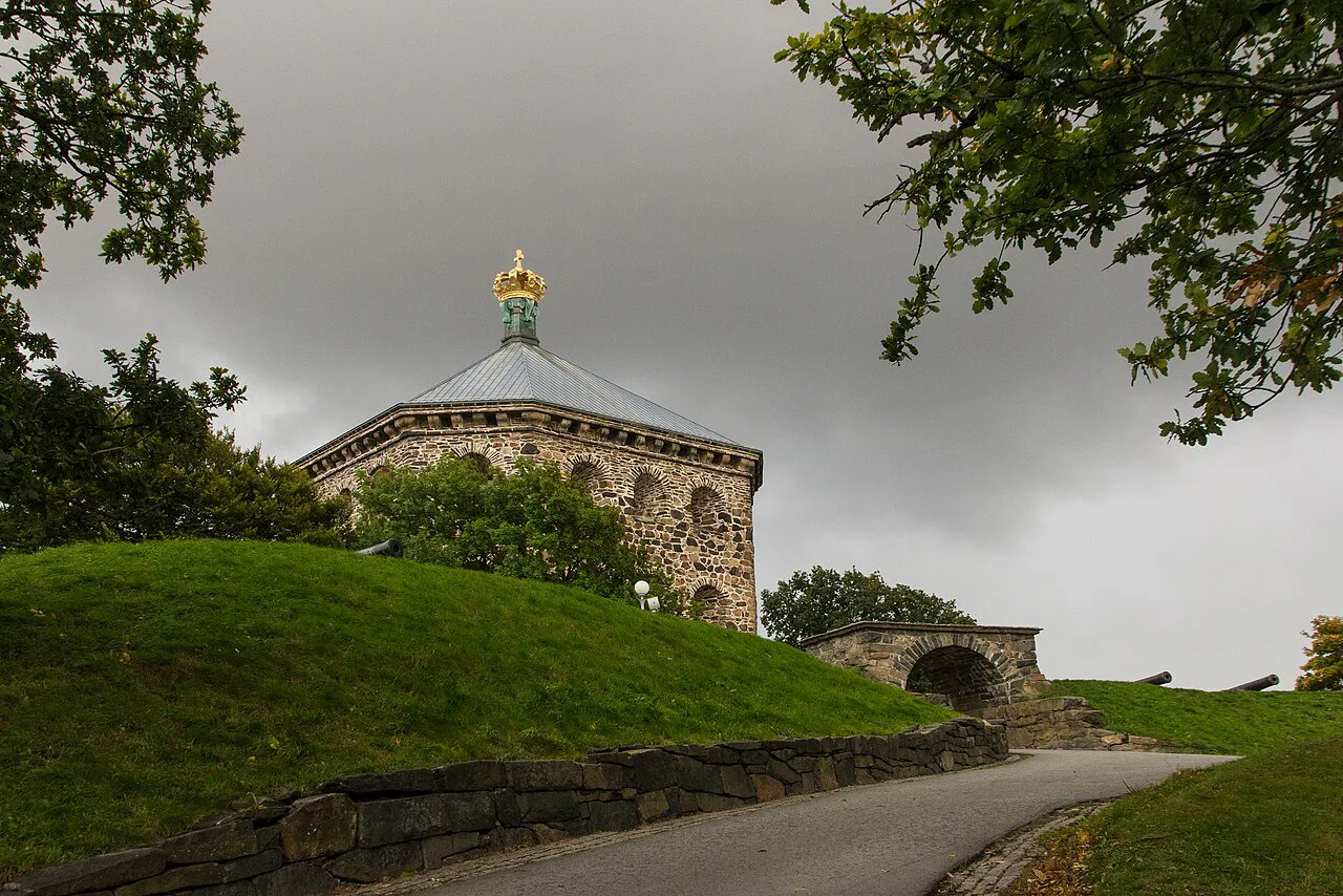 Skansen Kronan on its hill, Gothenburg.