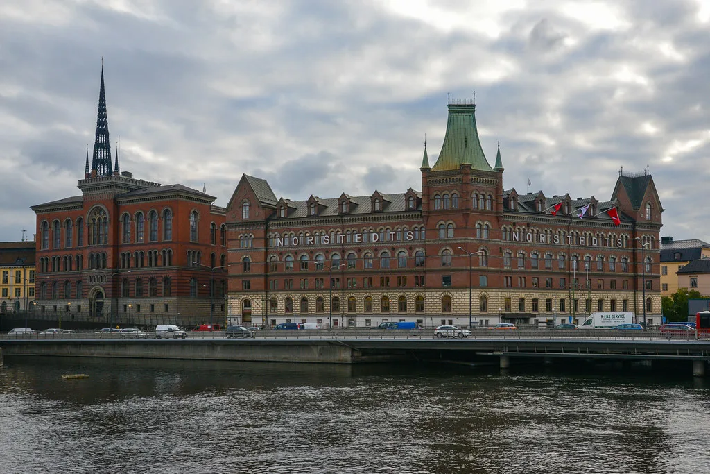 The Norstedt building on Riddarholmen, Stockholm.