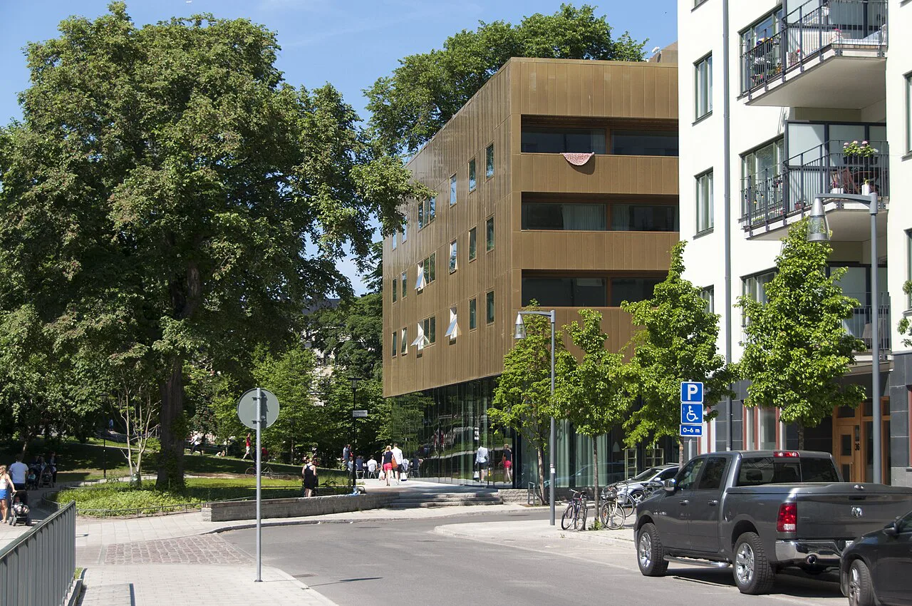 Sven-Harrys Art Museum by Vasaparken, Stockholm.