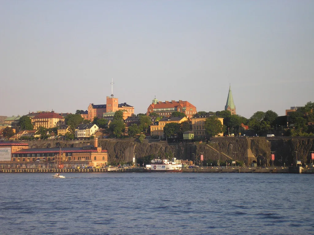 Södermalm across the water, Stockholm.