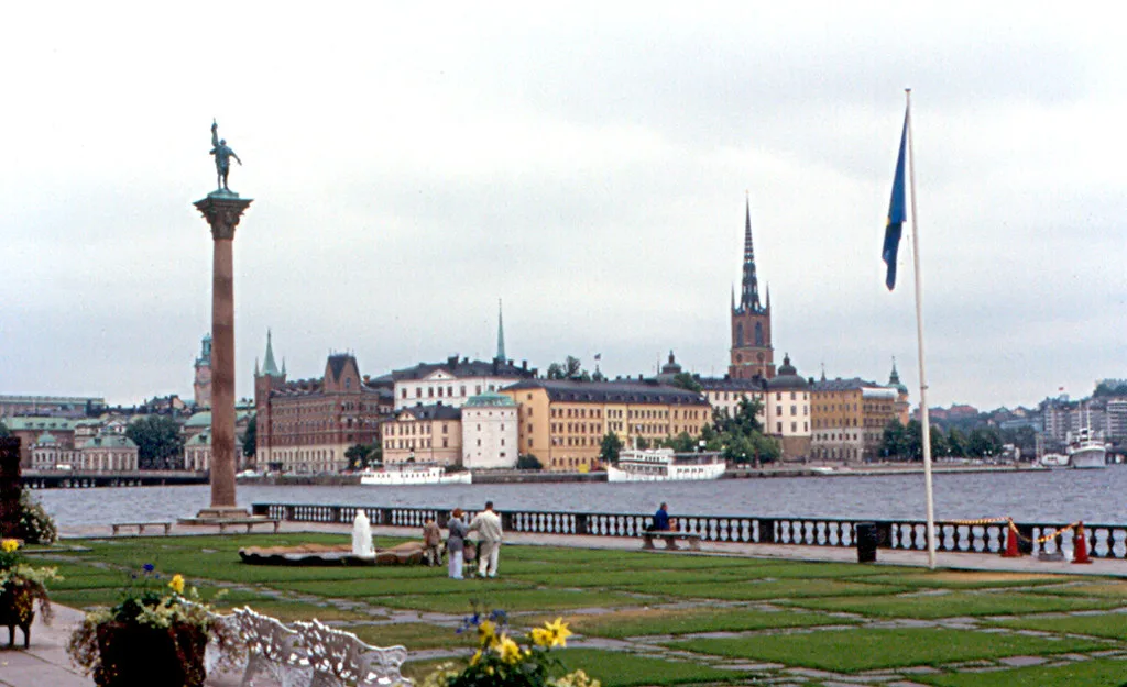 Gamla Stan seen from City Hall, Stockholm.