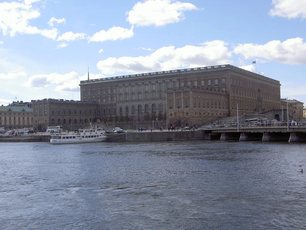 The Royal Palace across the water, Stockholm.