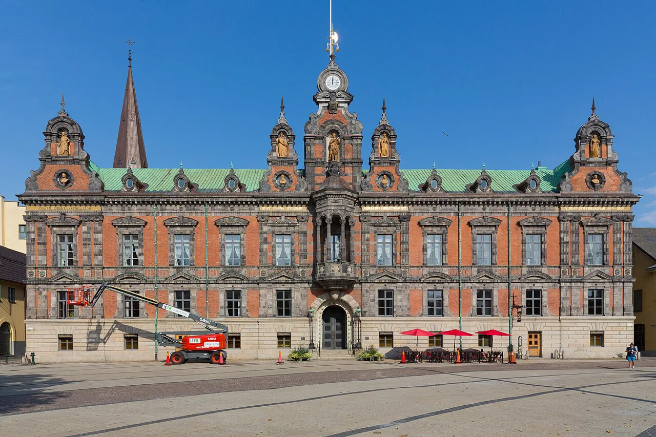 Malmö City Hall (Rådhuset) on Stortorget.